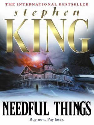 cover image of Needful things